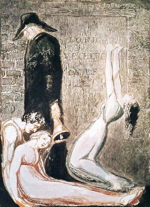 William Blake - Europe a Prophecy- Plague, c.1794