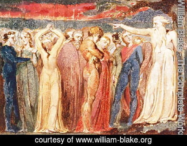 William Blake - Joseph of Arimathea preaching to the inhabitants of Britain