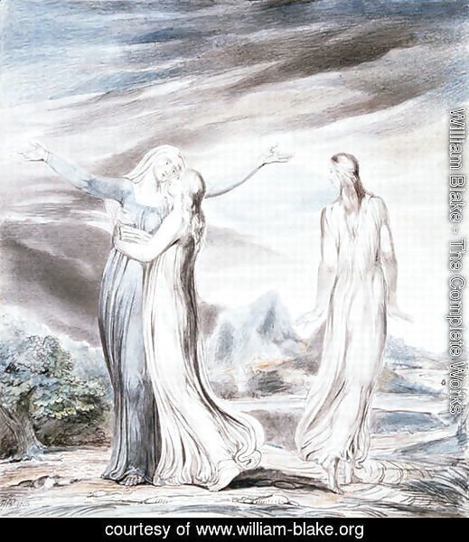 Ruth parting from Naomi, 1803