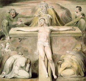 William Blake - The Crucifixion