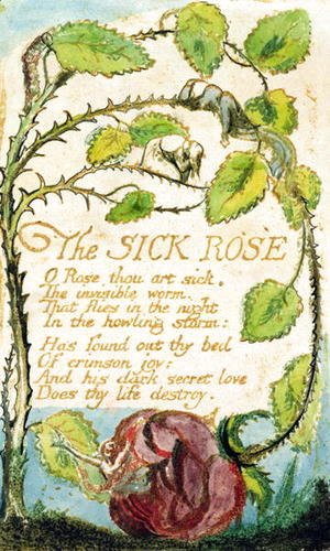 The Sick Rose, from Songs of Innocence