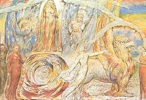 William Blake - Beatrice Addressing Dante