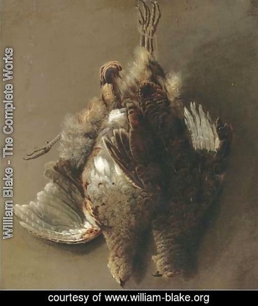 William Blake - A brace of partridge