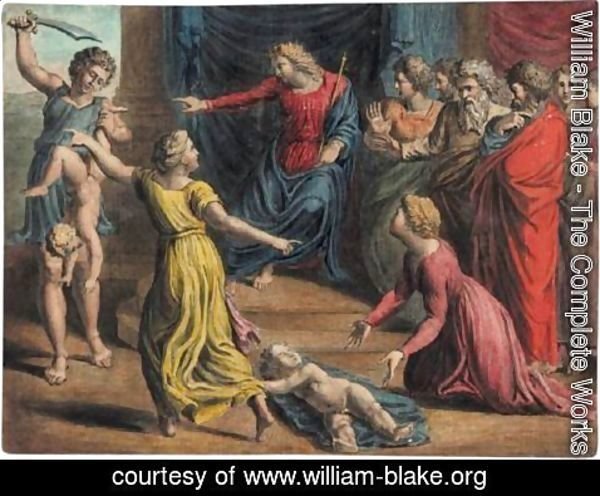 William Blake - The Judgement Of Solomon