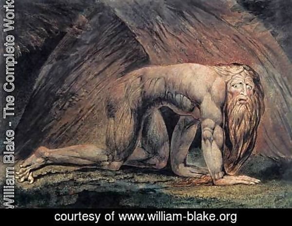 William Blake - Nebuchadnezzar 1795