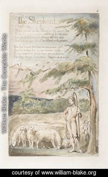 William Blake - The Shepherd