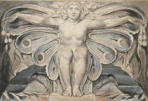 William Blake - The Grave Personified