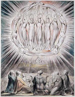 William Blake - The Angels appearing to the Shepherds
