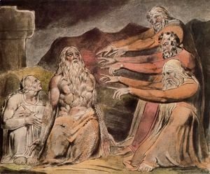 William Blake - Illustration to Book of Job