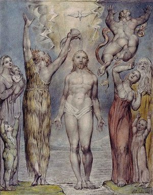 William Blake - Illustration to Milton's Comus 5