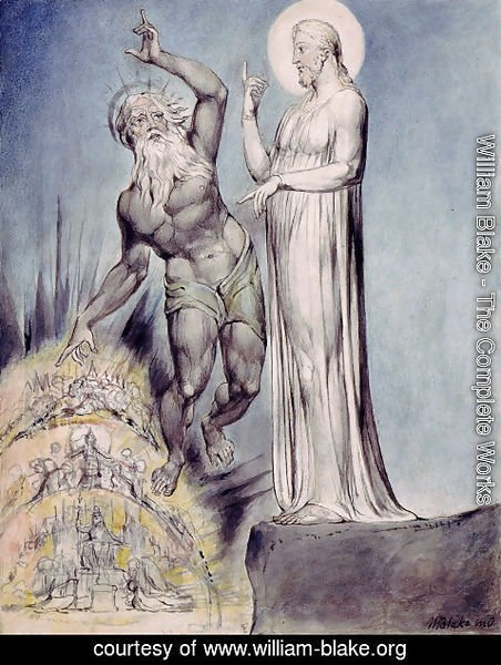 William Blake - Illustration to Milton's Comus 6