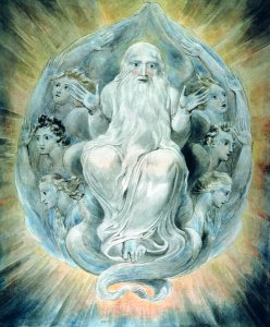 An Angel Striding Among the Stars