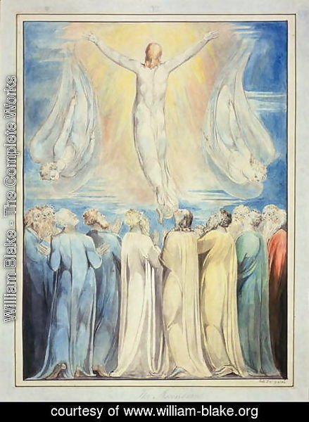 William Blake - The Ascension, c.1805-6