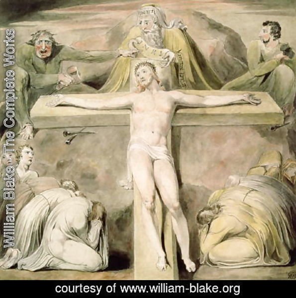 William Blake - The Crucifixion
