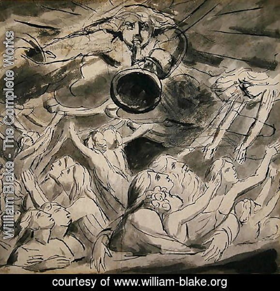 William Blake - The Last Trumpet