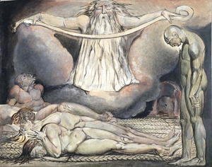 William Blake - The Lazar House, 1795