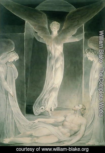 The Resurrection- The Angels rolling away the Stone from the Sepulchre