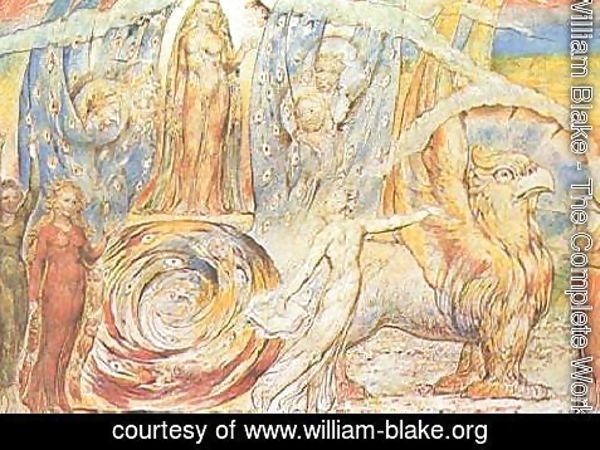 William Blake - Beatrice Addressing Dante