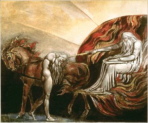 William Blake - God Judging Adam
