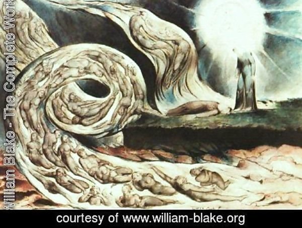 William Blake - The Whirlwind of Lovers