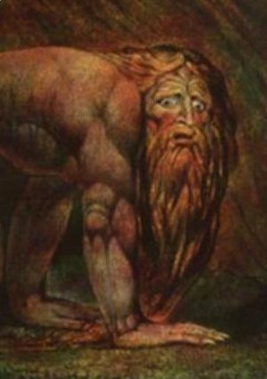 William Blake - Nebuchadnezzar