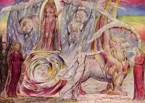 William Blake - Purgatorio, Canto XXX, 60-146 Beatrice Addressing Dante