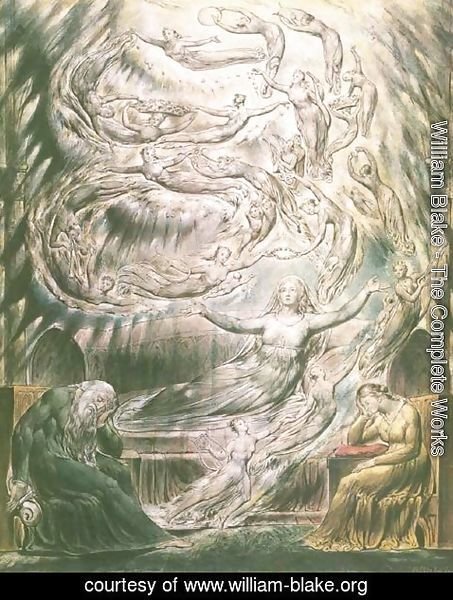 William Blake - Queen Katherine's Dream 2