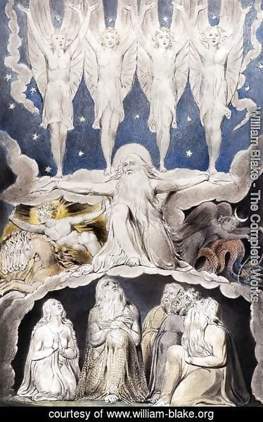 William Blake - The Book of Job: When the Morning Stars Sang Together