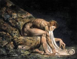 William Blake - Isaac Newton 1795