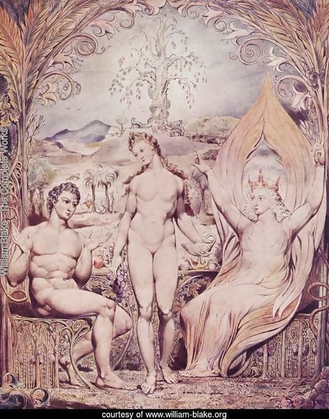 Archangel Raphael with Adam and Eve