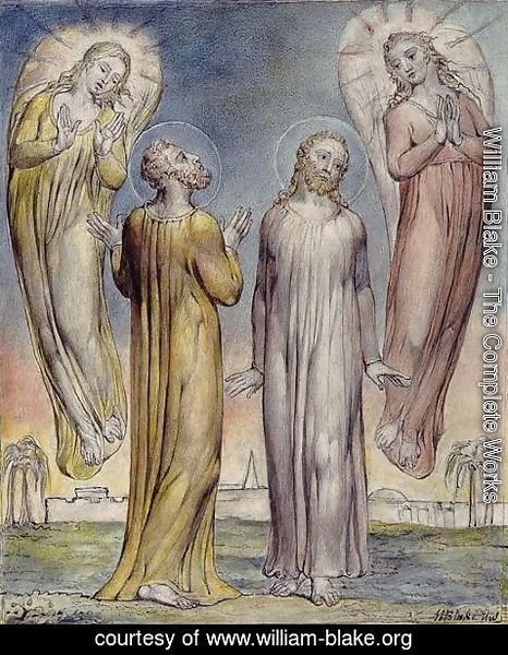William Blake - Andrew, Simon Peter Searching for Christ
