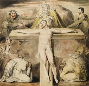 William Blake - Christ Nailed to the Cross The Third Hour