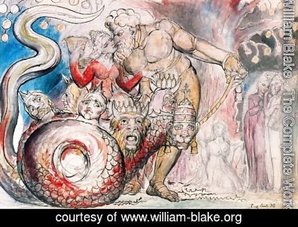 William Blake - The Harlot and the Giant