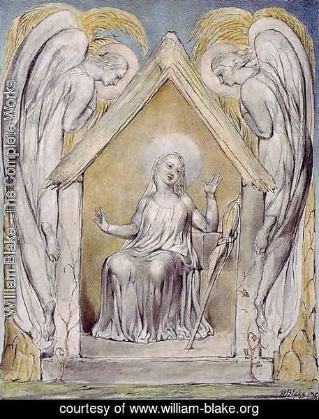 William Blake - Illustration to Milton's Comus 3