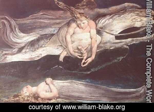 William Blake - Illustration to Dante's Divine Comedy 2