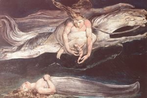 William Blake - Illustration to Dante's Divine Comedy 2