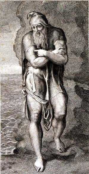 William Blake - Joseph of Arimathea Among the Rocks of Albion